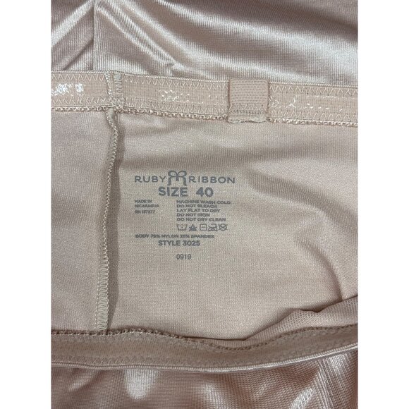 Ruby Ribbon Womens Shapewear Camisole Top Size 40 Beige - Picture 6 of 7